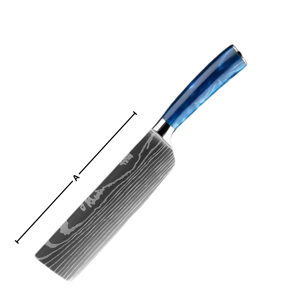 Raxiva - Ocean Blue Japanese Knives