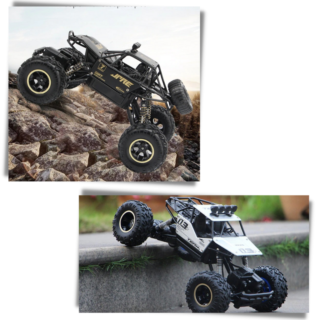 Raxiva - Off-Road 4WD Remote-Controlled Car