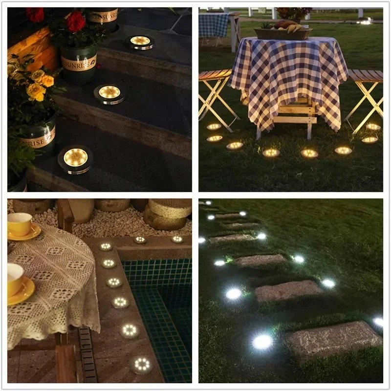 Raxiva - Outdoor Solar Garden Lights