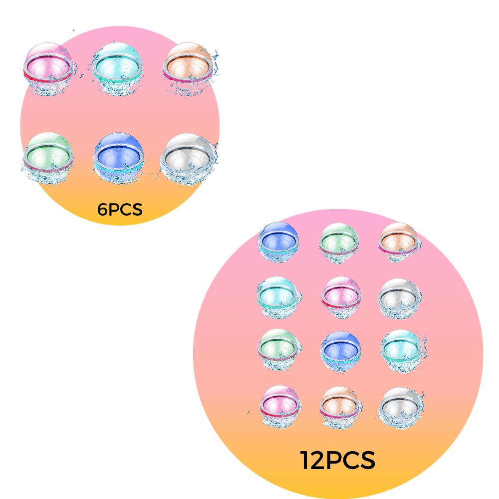 Raxiva - Pack of Reusable Water Balloons