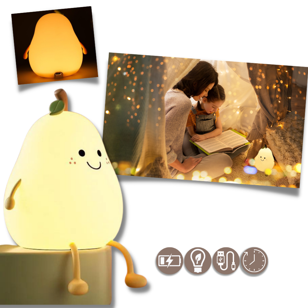 Raxiva - Pear-shaped USB LED Lamp
