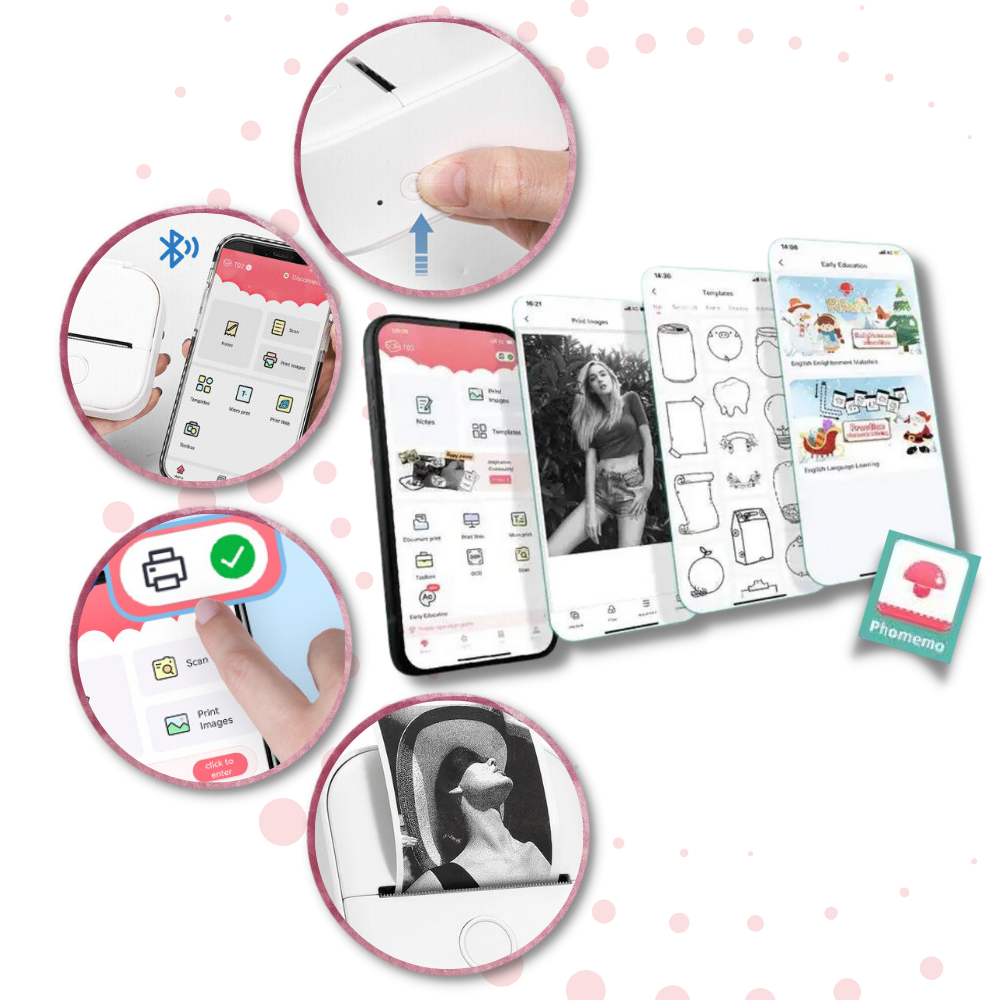 Raxiva - Phomemo Inkless Sticker Printer