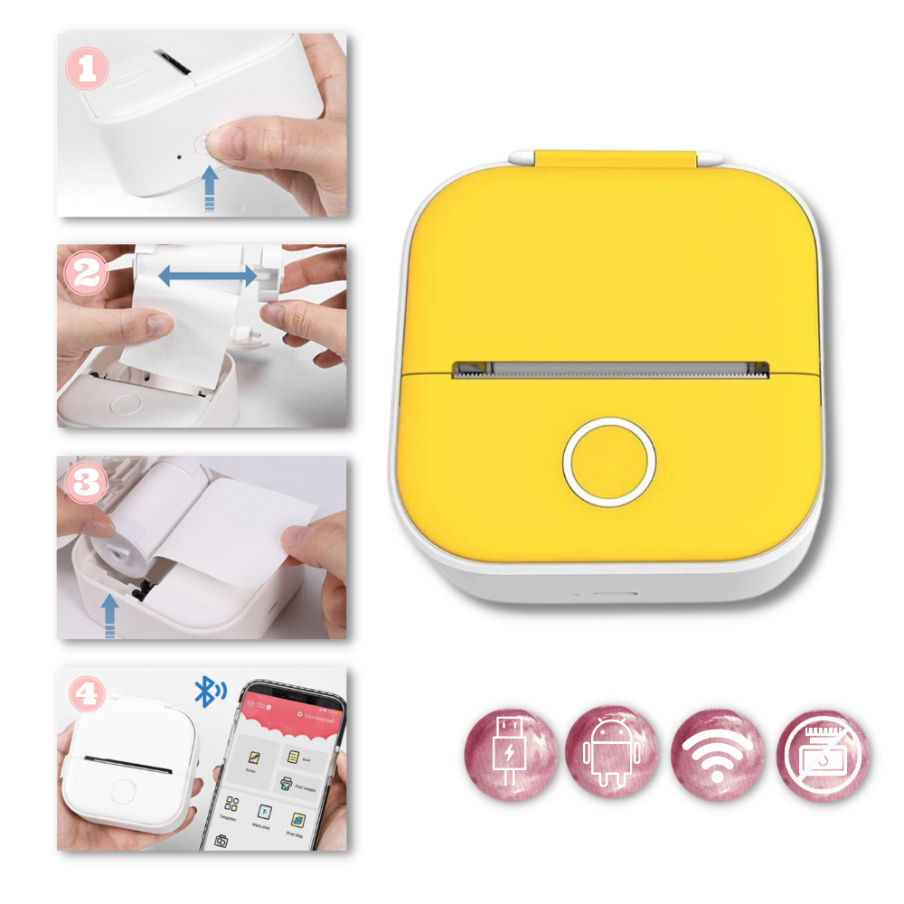 Raxiva - Phomemo Inkless Sticker Printer