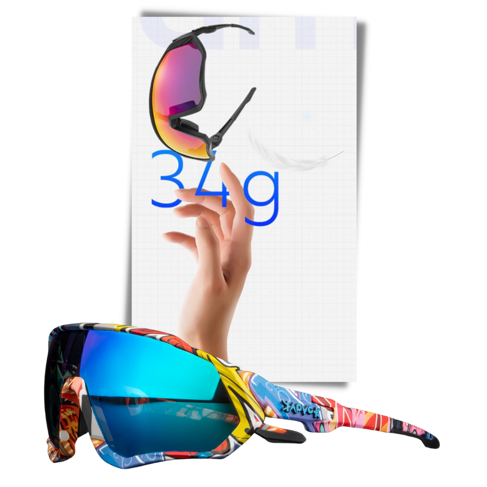 Raxiva - Polarized Cycling Sunglasses