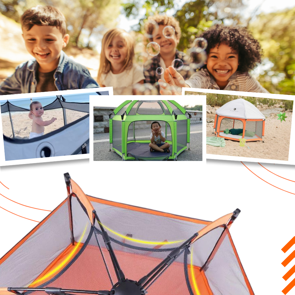 Raxiva - Pop-up Mesh Children's Playpen