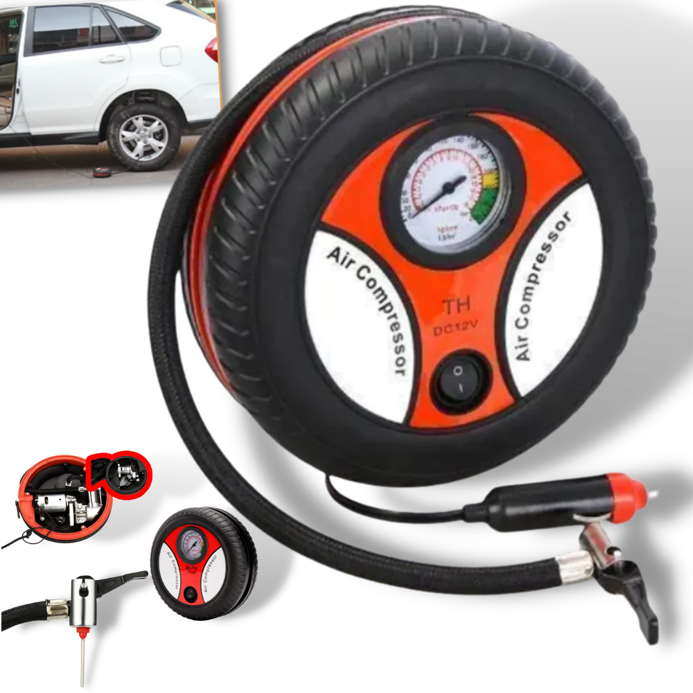 Raxiva - Portable Air Compressor For Car Tyres