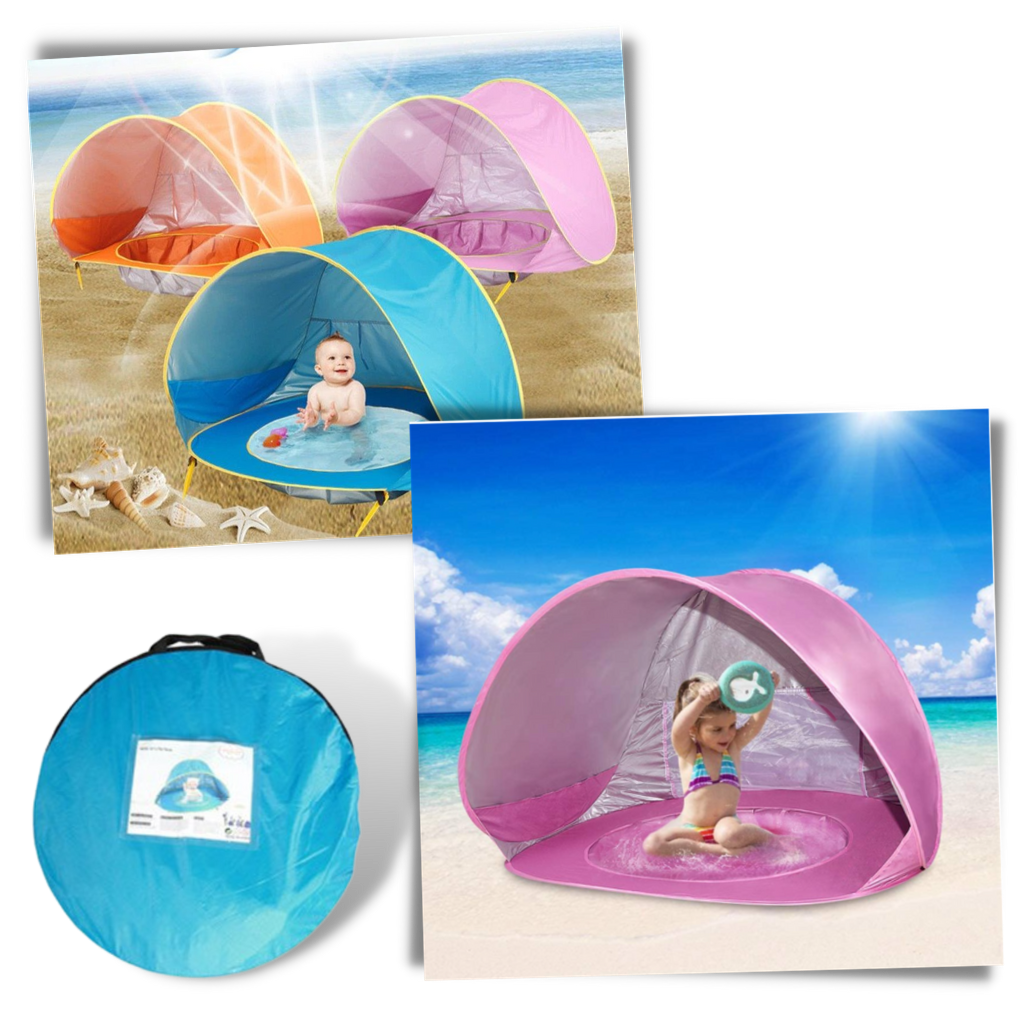 Raxiva - Portable Baby Beach Tent with Mini Pool