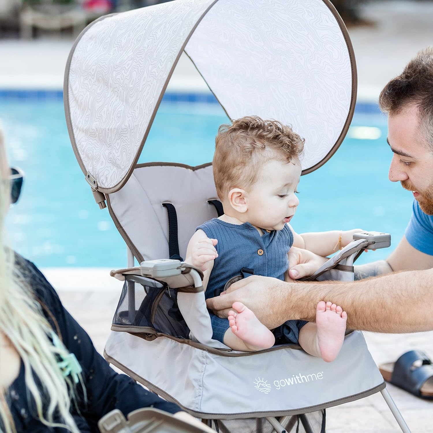 Raxiva - Portable High Chair Indoor Outdoor