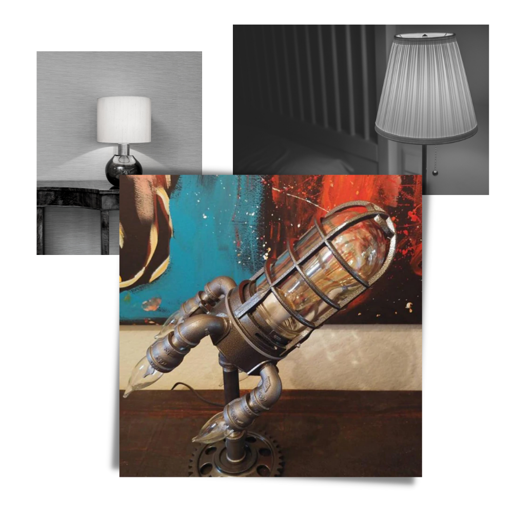 Raxiva - Rocket-shaped LED Lamp