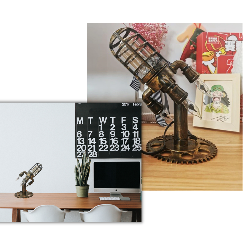 Raxiva - Rocket-shaped LED Lamp