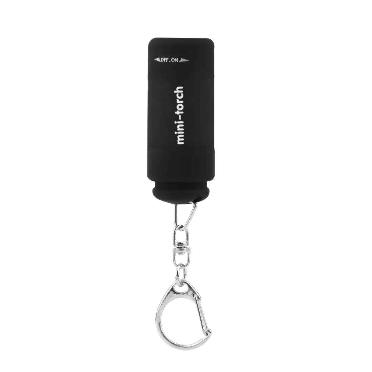 Raxiva - Ultra-Compact USB Rechargeable Keychain Torchlight – Portable Mini Flashlight for Outdoor Adventures, Camping & Everyday Essentials