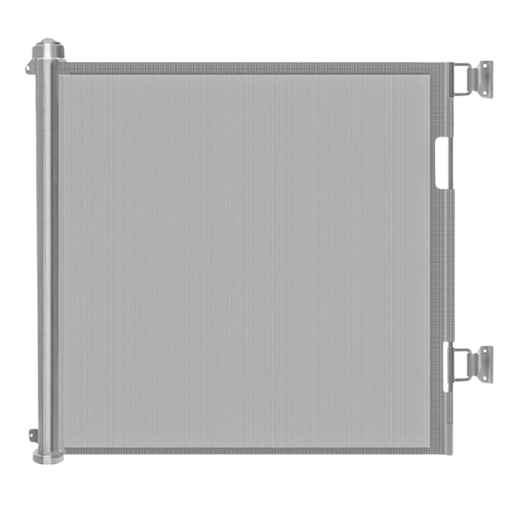 Retractable Sturdy Mesh Pet & Baby Gate-Raxiva-Grey-86 x 140 cm/ 33.8 x 55.1 inches.-SKU38841708277334077TOY7491681386557, Retractable Sturdy Mesh Pet & Baby Gate, , Raxiva, TOY,