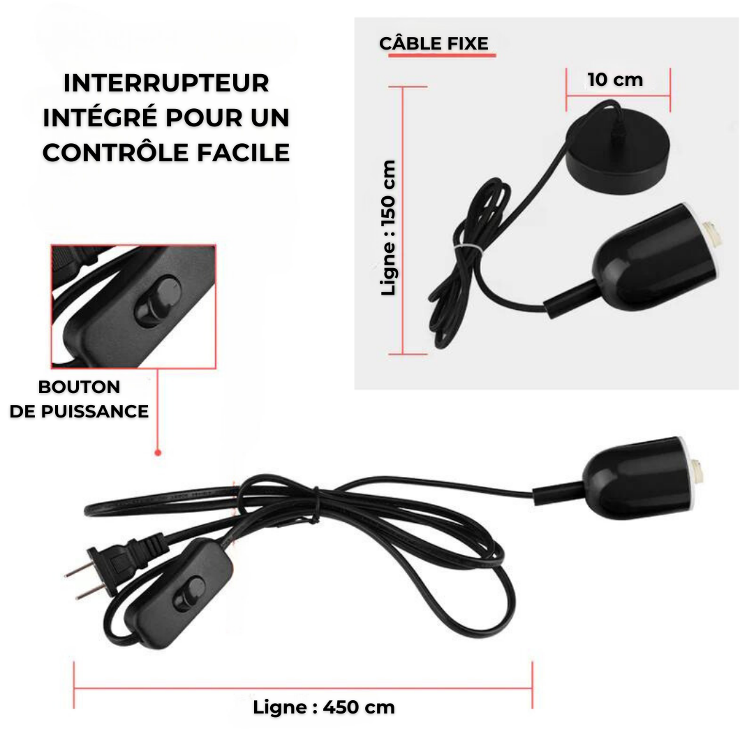 Raxiva-suspension design verre elegante moderne eclairer interieur