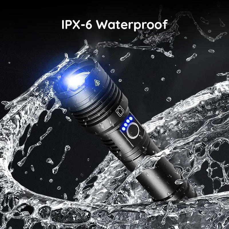 Raxiva usb powerful flashlight