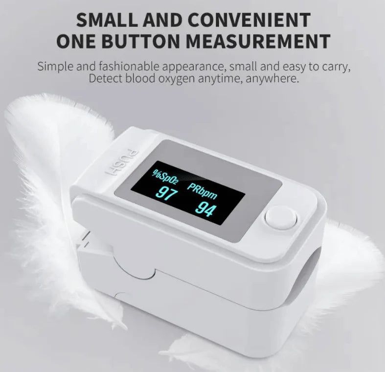 Raxiva-non invasive digital finger pulse oximeter