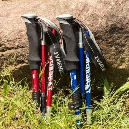 Raxiva-adjustable foldable telescopic trekking poles