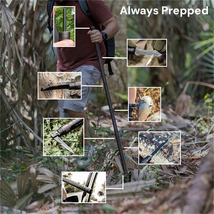 Raxiva-tactical walking cane