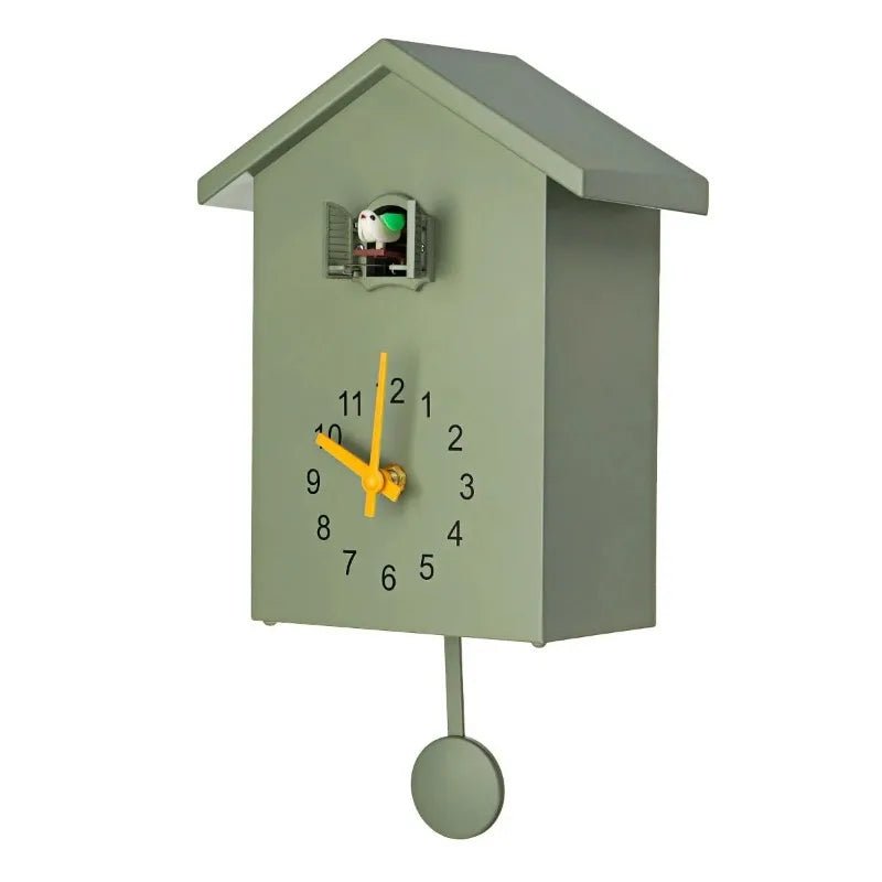 Raxiva-bird cuckoo quartz wall clock modern timer home office decor great gift idea