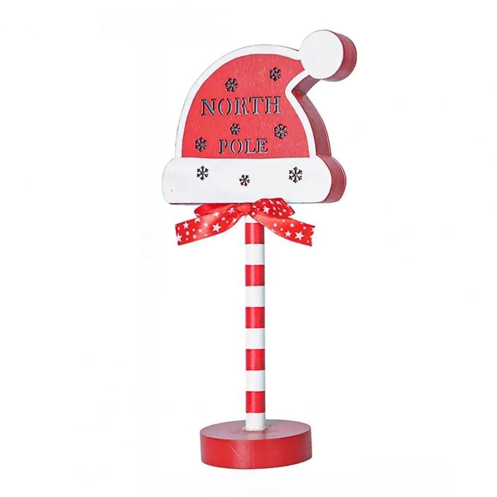 Raxiva-christmas led wooden sign lights festive atmosphere holiday celebrations