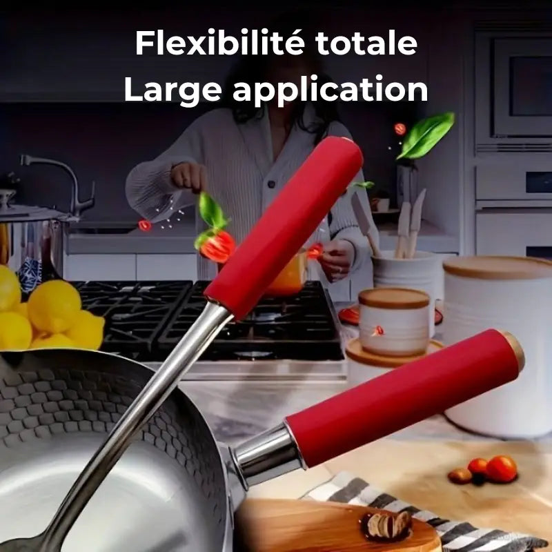 Raxiva-couvercle poignee poele silicone