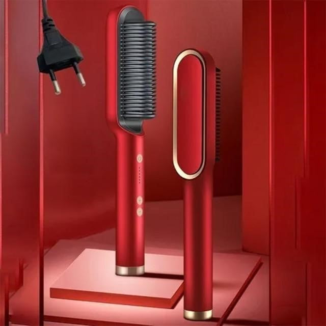 Raxiva-crown and glory hair straightening brush