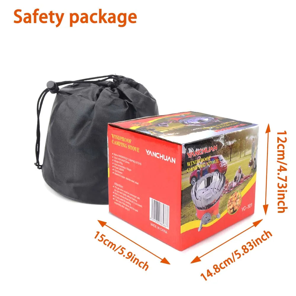 Raxiva-wind resistant camping stove