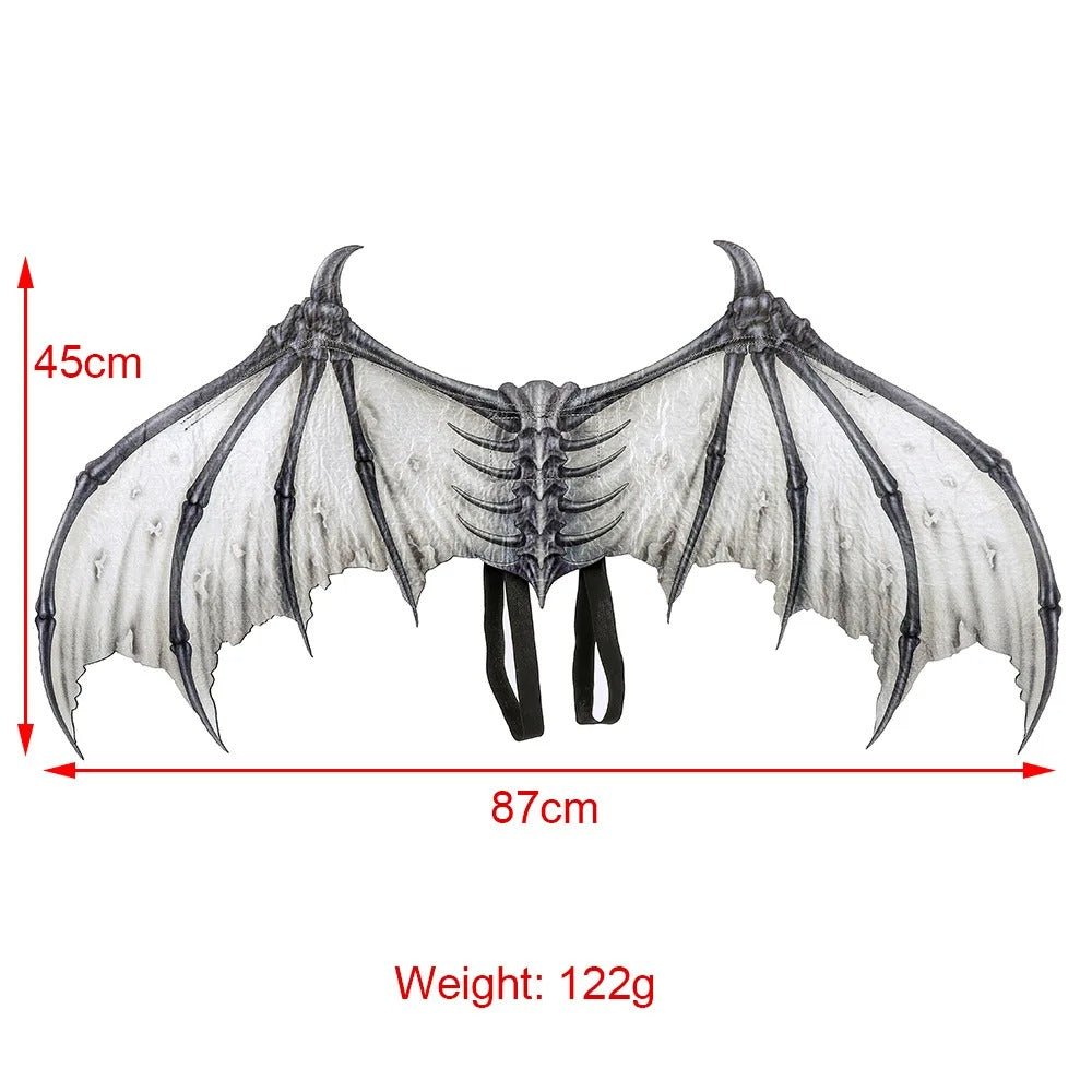 Raxiva-halloween 3d angel devil costume accessories big wings demon cosplay decoration