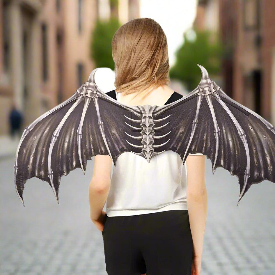 Raxiva-halloween 3d angel devil costume accessories big wings demon cosplay decoration