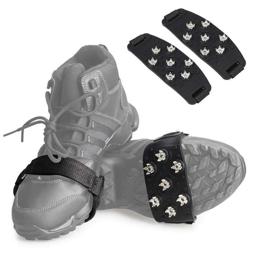 Raxiva-adjustable snow and ice cleats for shoes