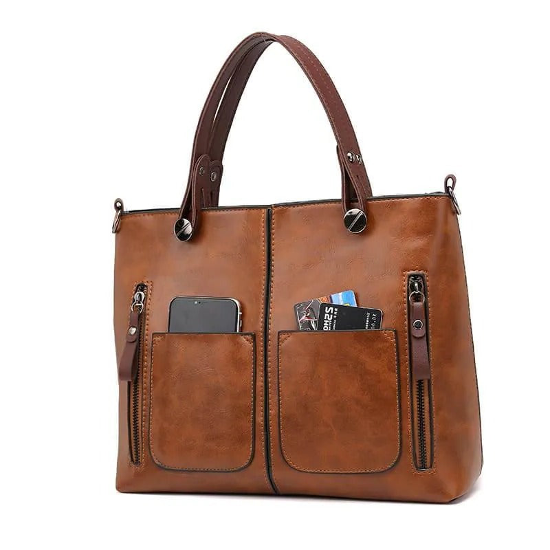 Raxiva-elegant leather bag