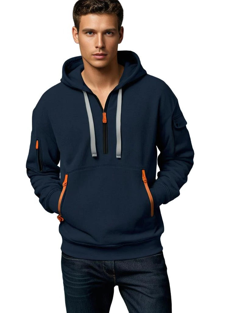 Raxiva-mens hoodie comfort style