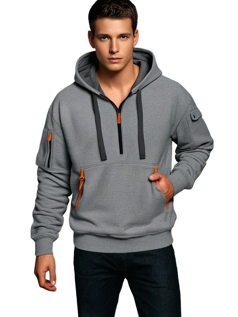 Raxiva-mens hoodie comfort style