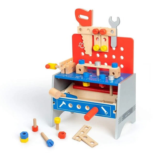 Raxiva-exclusive kids pretend play realistic tool bench toy