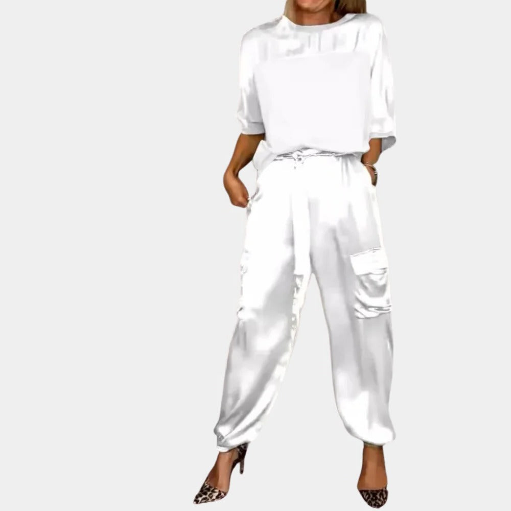 Raxiva-stylish two piece womens set