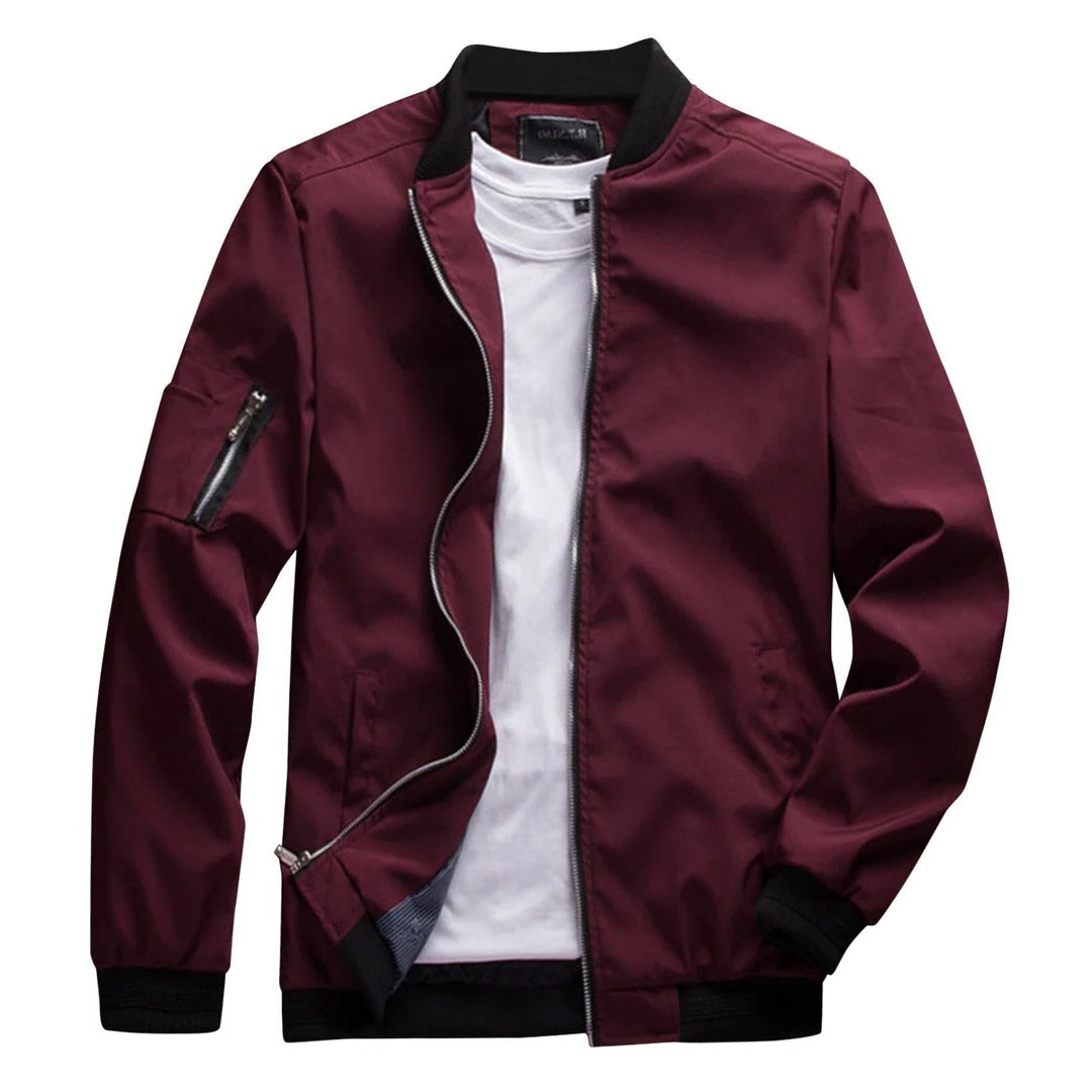 Raxiva-stylish short summer jacket men