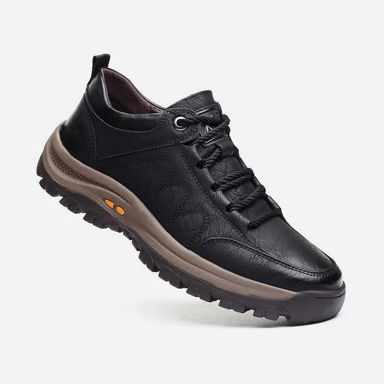 Raxiva-men casual hand stitched arch support non slip breathable shoes