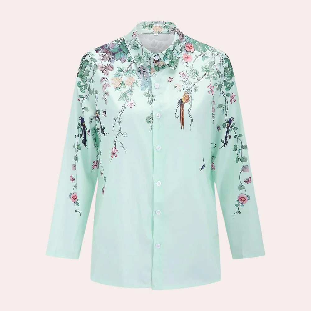 Raxiva-floral ladies top