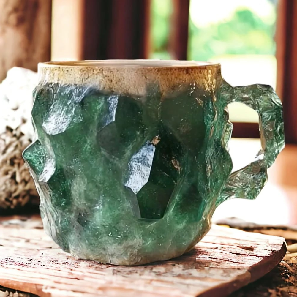 Raxiva-new mineral crystal coffee cups