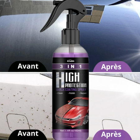 Raxiva-spray elimine rayures protection intemperies finition brillante sprayprotect