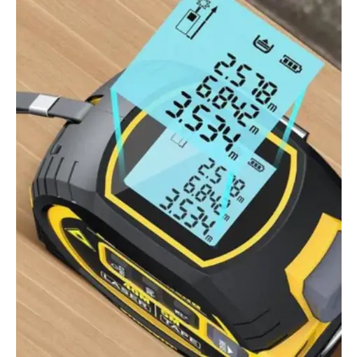 Raxiva-ruban a mesurer laser infrarouge 3 en 1