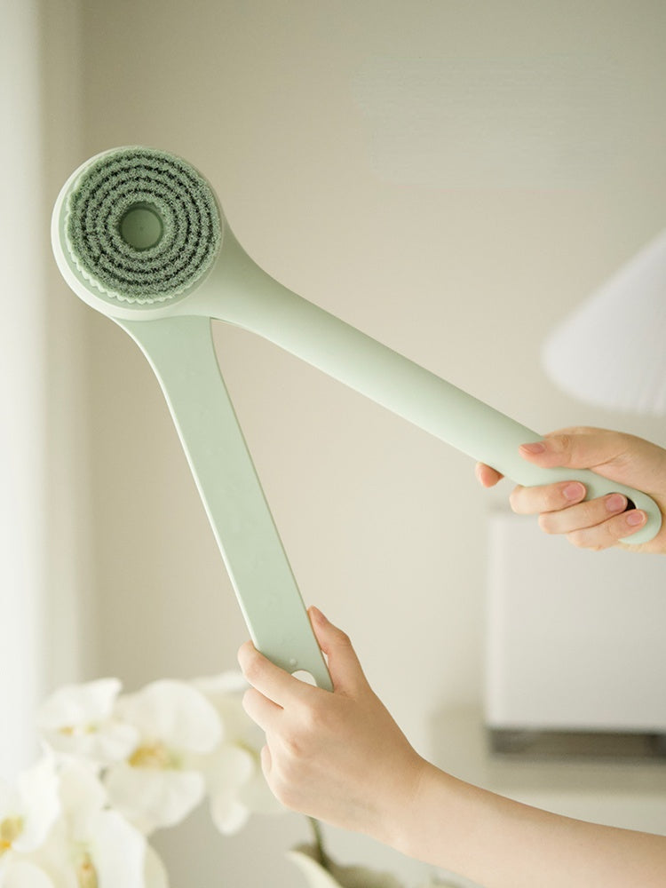 Raxiva-brosse bain electronique double poignee nettoyage facile