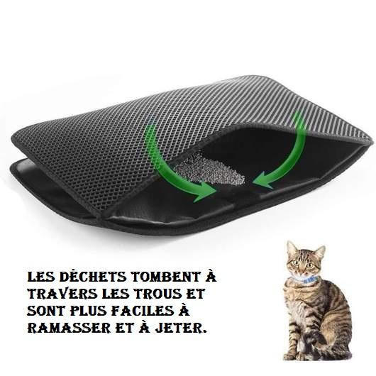 Raxiva-tapis de litiere pour chat gardien de proprete feline