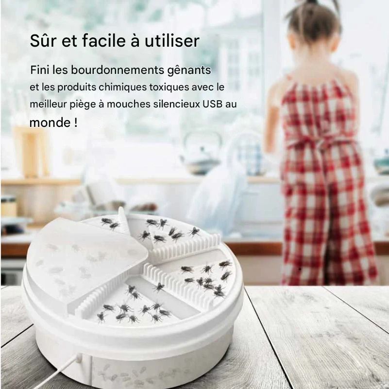 Raxiva-ecotrappe attrape mouches electrique